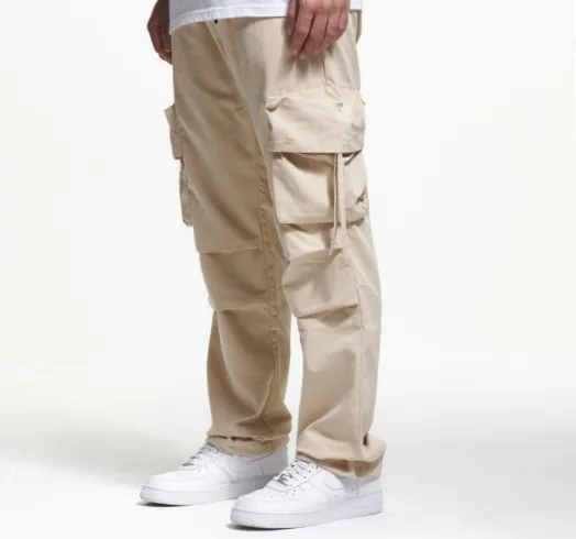 2Y STUDIOS TARO CARGO PANTS BEIGE