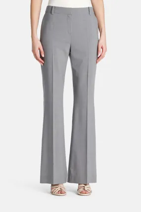 ACROMATICO FLARED WOOL-BLEND TROUSERS