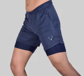 Adapt Compression Shorts 2.0 (Navy Blue)