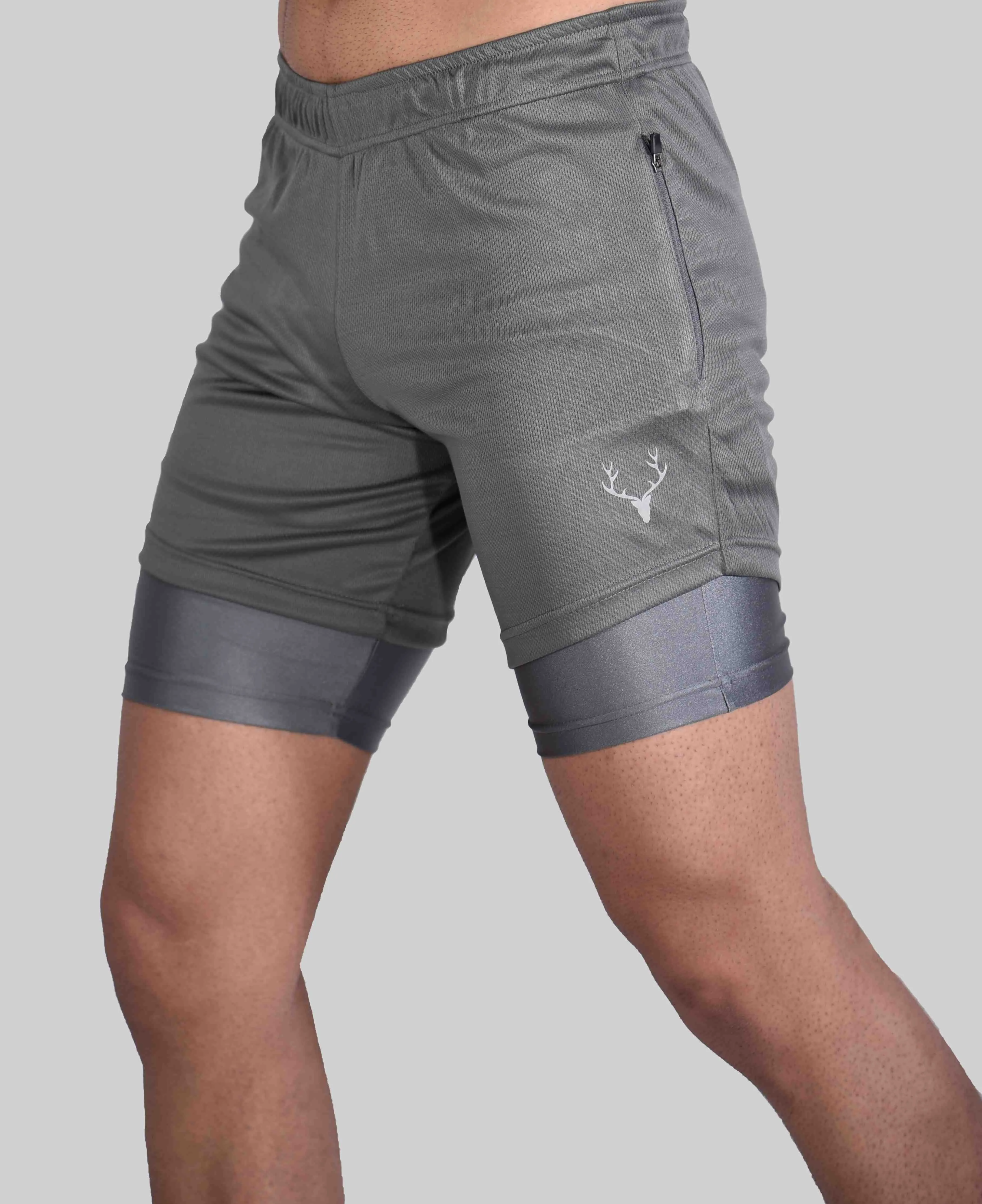 Adapt Compression Shorts 3.0 (Dark Grey)