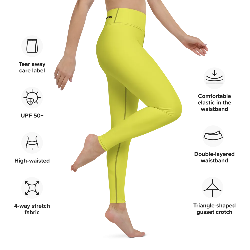 Athletic Apparatus Starship Black logo V3 Yoga Leggings