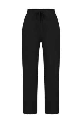 Black Slim Sweatpants