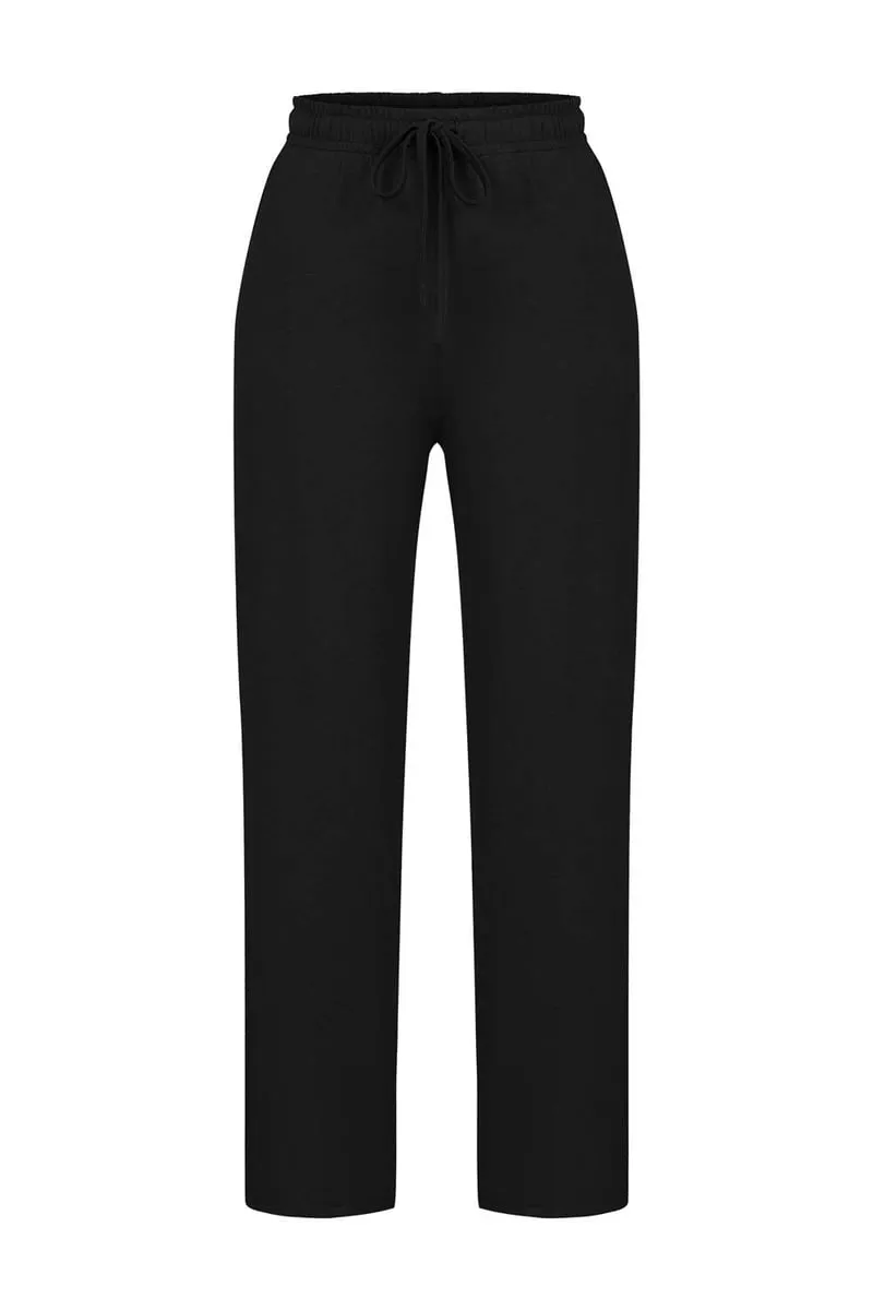 Black Slim Sweatpants