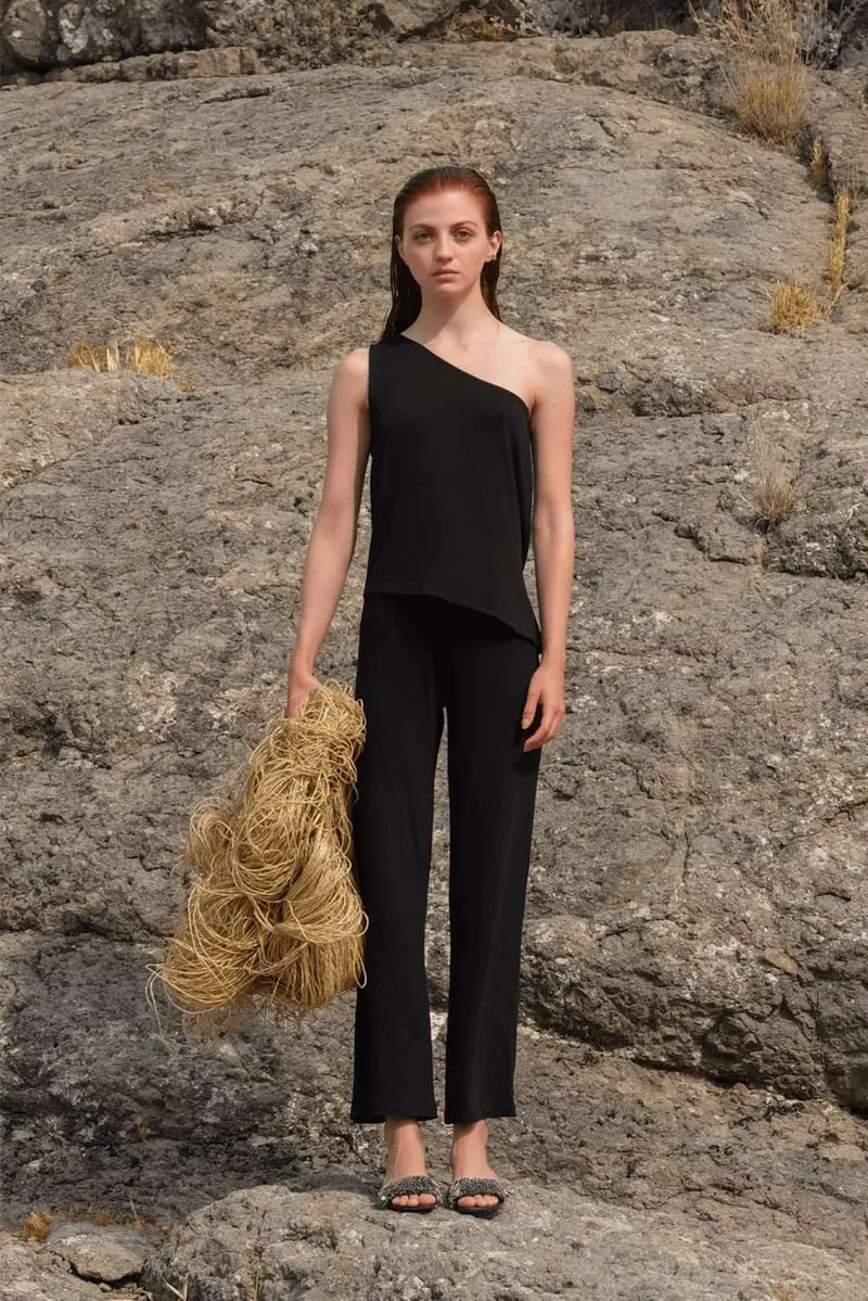 Black Slim Sweatpants