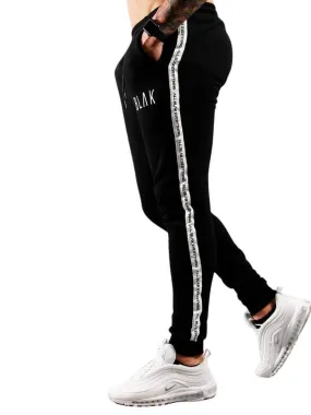 BLAK Tape Cuffed Slim Fit Joggers