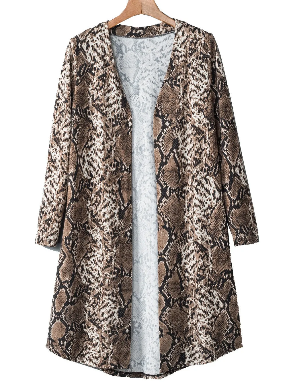 Bohemian Snakeskin Cardigan