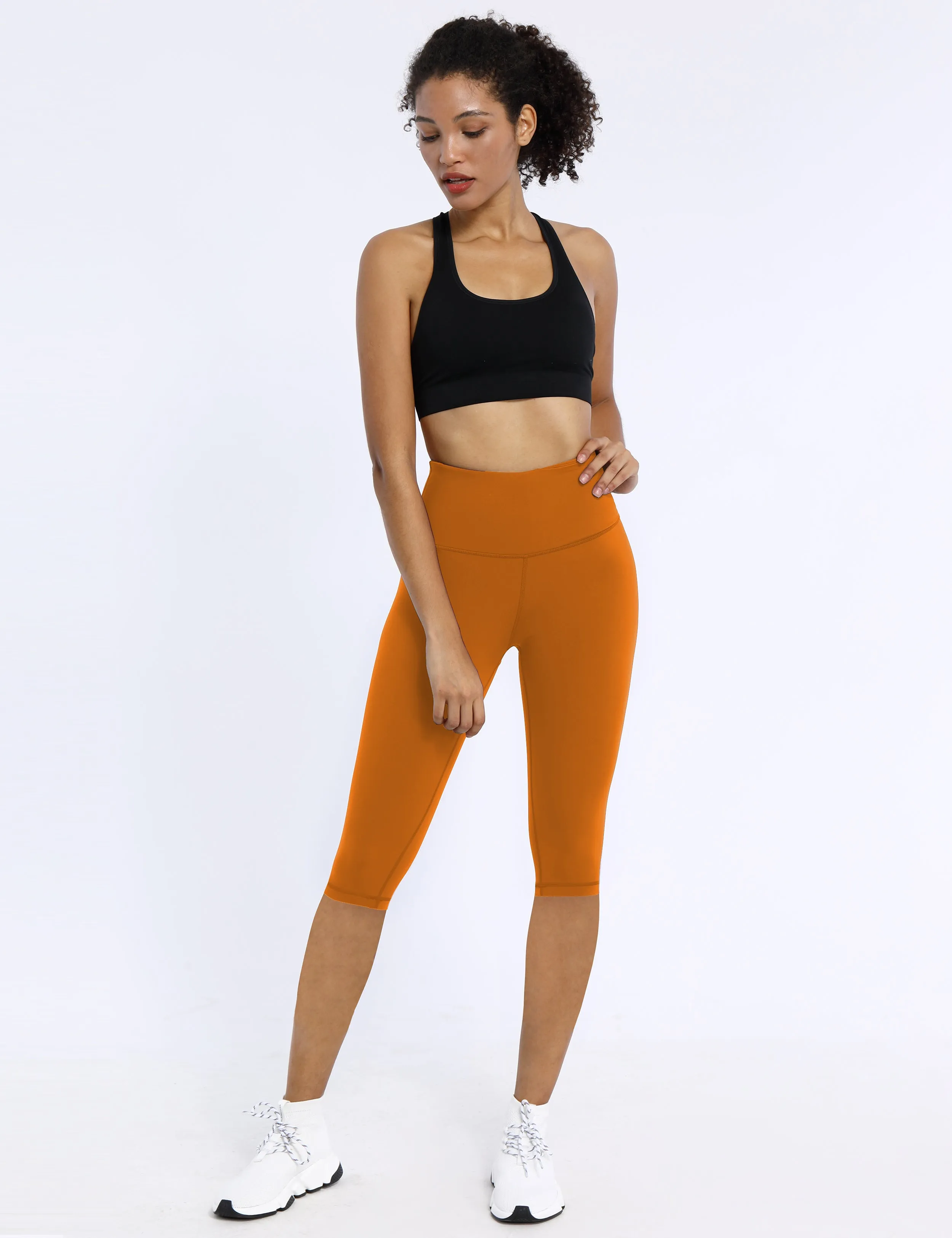 BUBBLELIME 75N/25S Basic Gym Pants 15" inseam_Gym