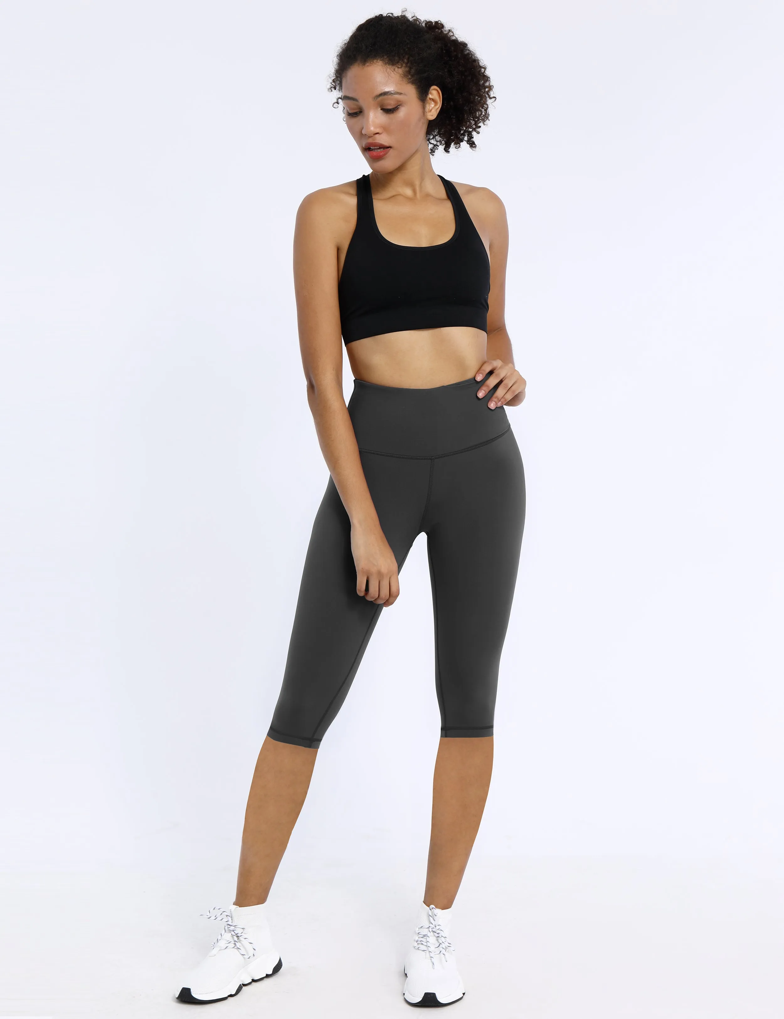 BUBBLELIME 75N/25S Basic Gym Pants 15" inseam_Gym