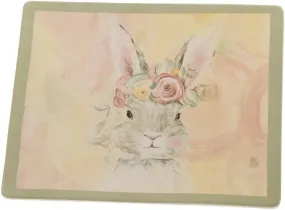 Bunny Flower Crown Plate