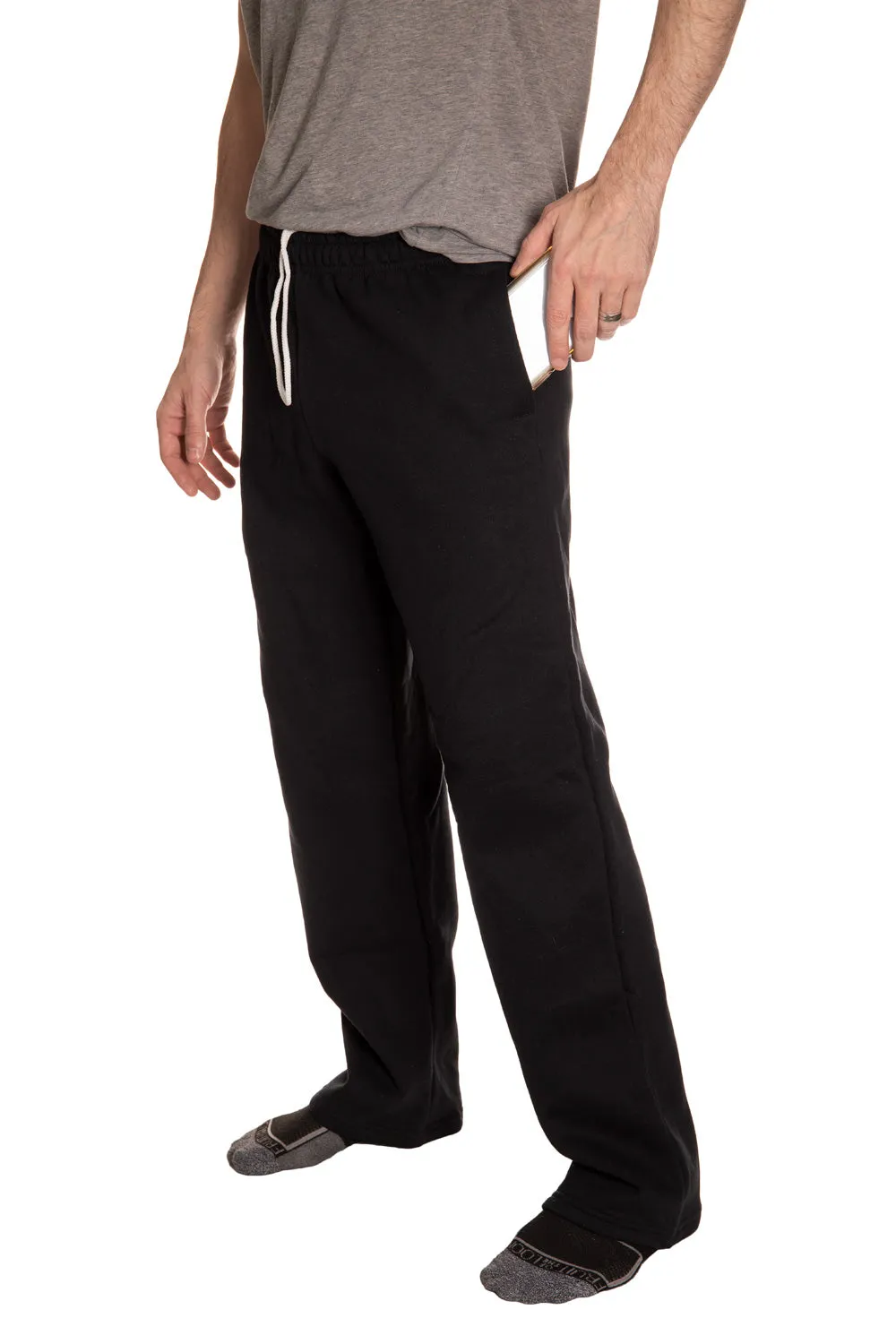 Calgary Flames Embroidered Logo Sweatpants for Men