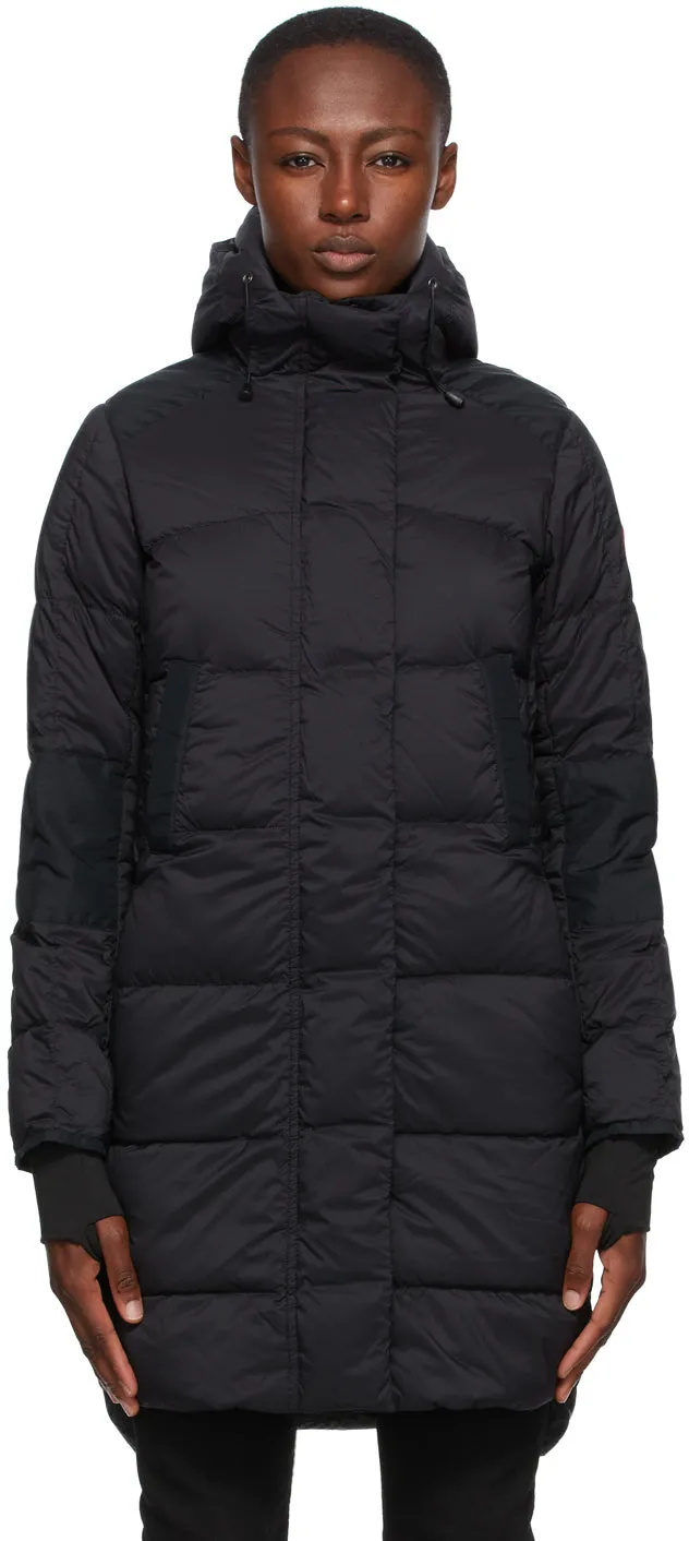 Canada Goose Black Down Alliston Coat