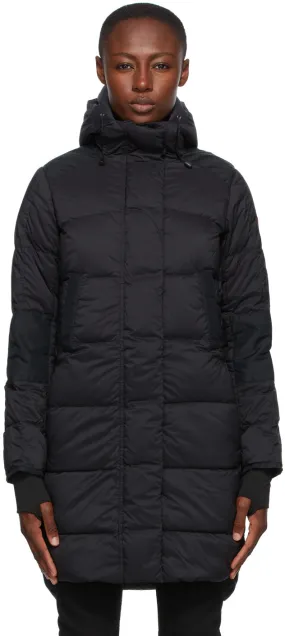 Canada Goose Black Down Alliston Coat