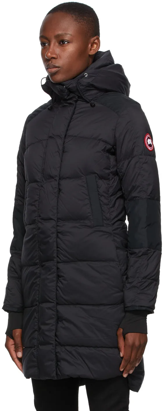 Canada Goose Black Down Alliston Coat