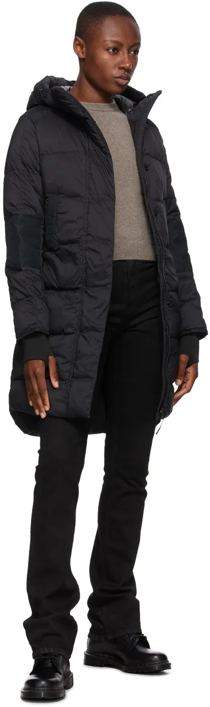 Canada Goose Black Down Alliston Coat