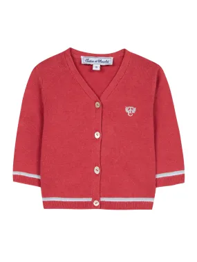 Cardigan - Pomegranate knit