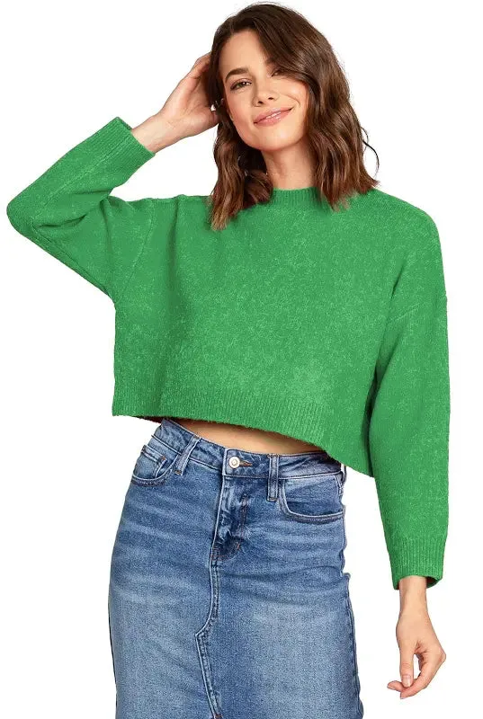 Cloud Crop Sweater