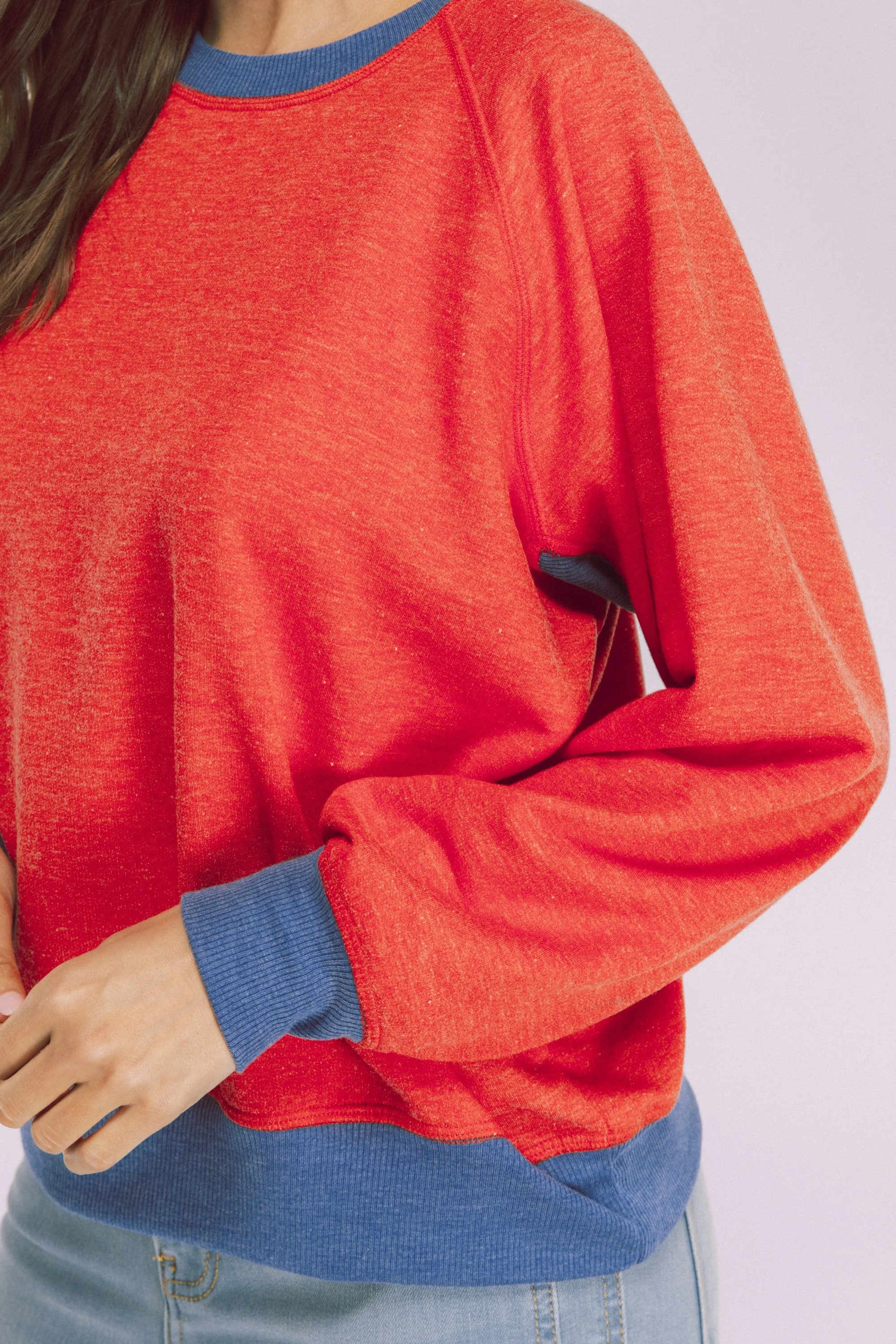 Crop Crewneck Sweater