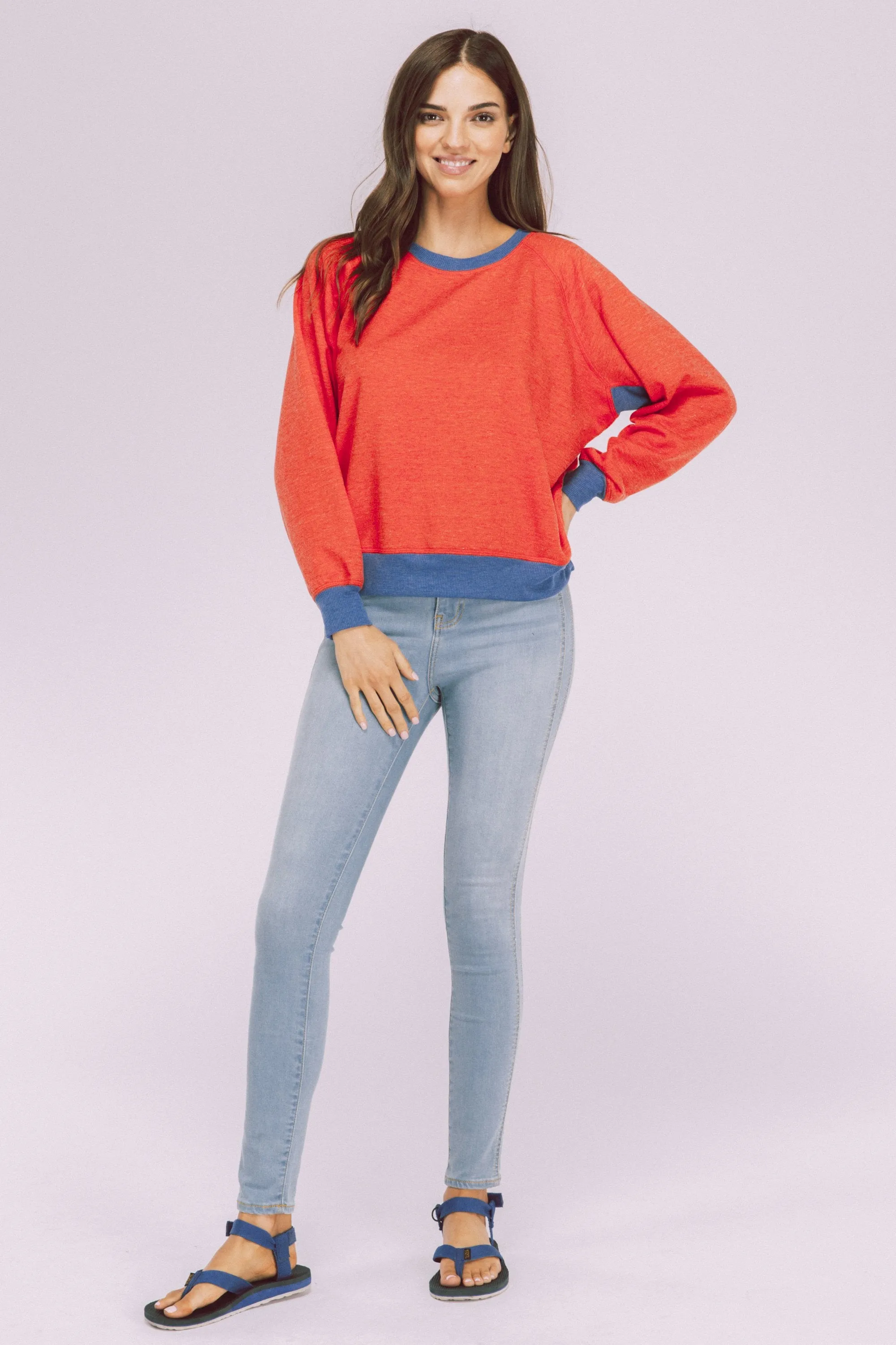 Crop Crewneck Sweater