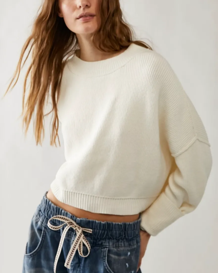Easy Street Crop Sweater
