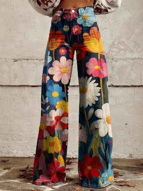 Elisa | Retro Wide-Leg Pants