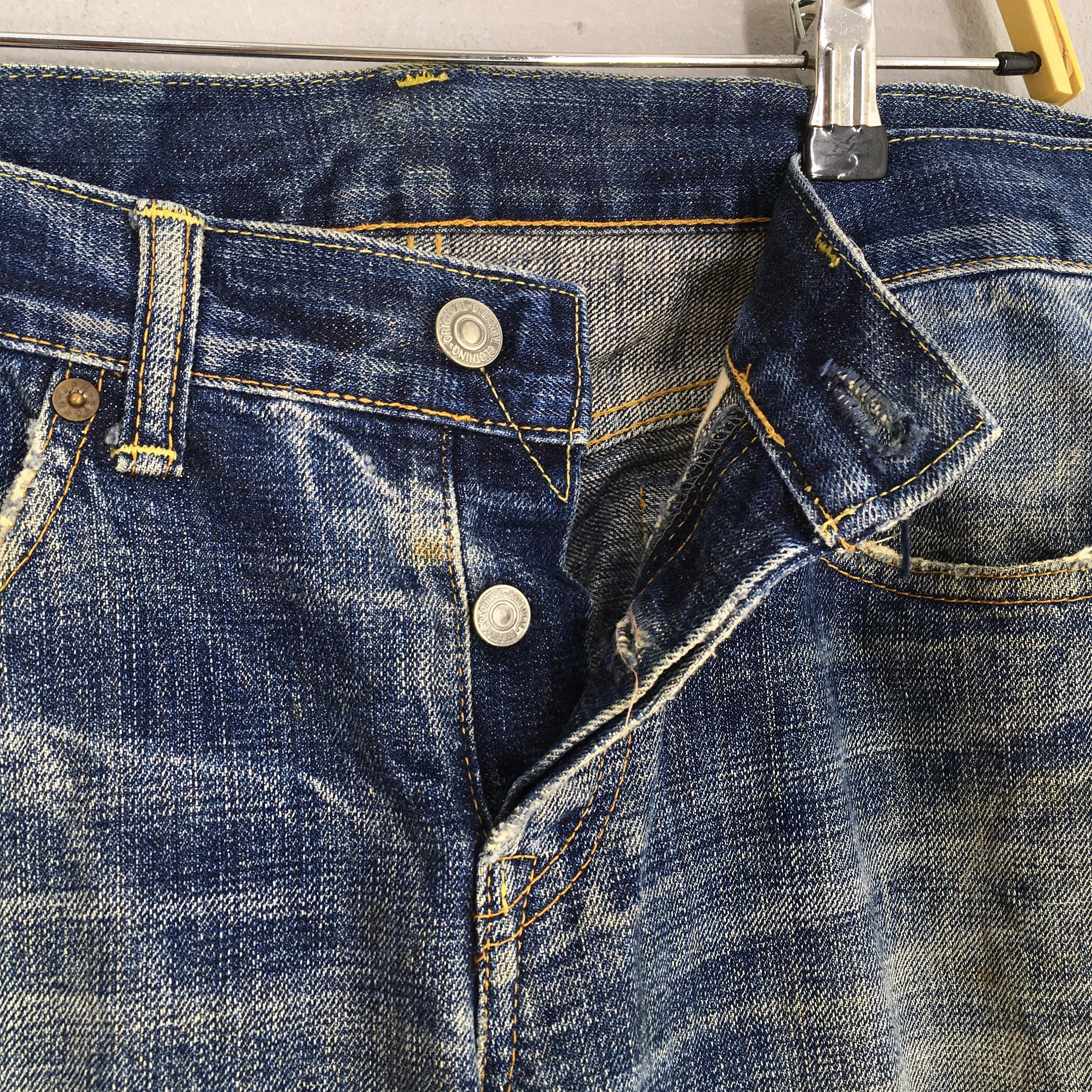 Eternal Japan Low Rise Distressed Jeans Size 34x34