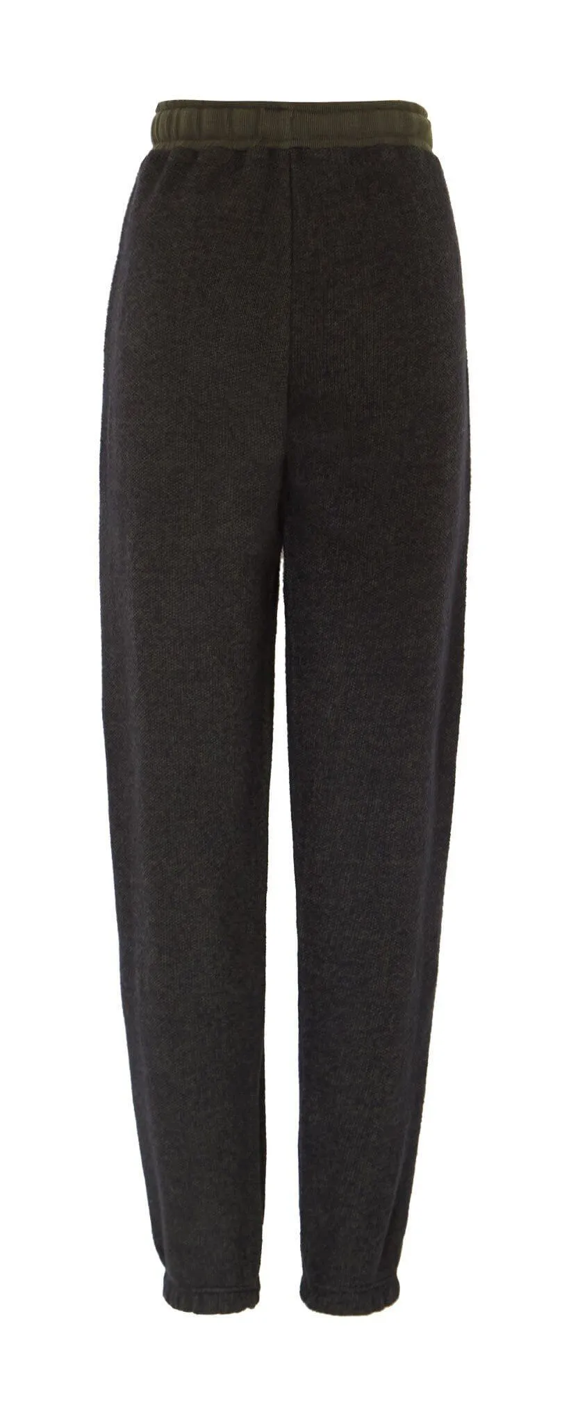 EVIE - Organic Cotton Trackpants  Army Green