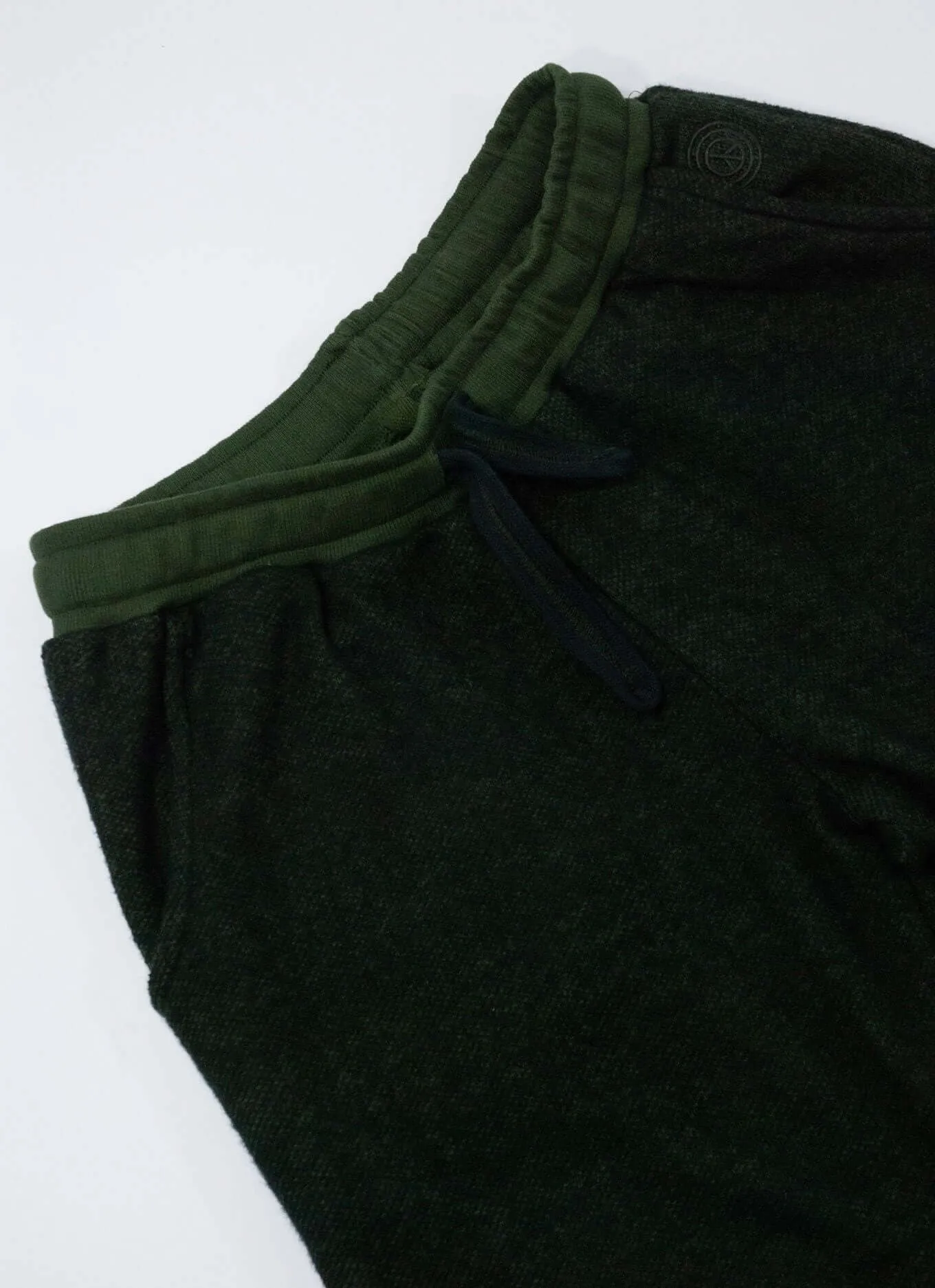 EVIE - Organic Cotton Trackpants  Army Green