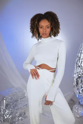 Feels Turtleneck Ivory Sweater