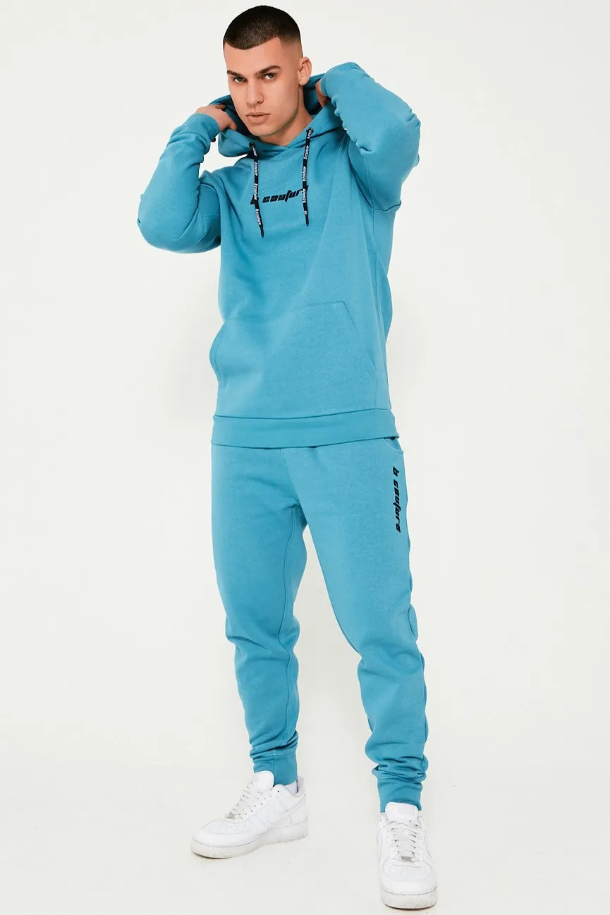 Finchley Road Fleece Tracksuit - Algiers Blue