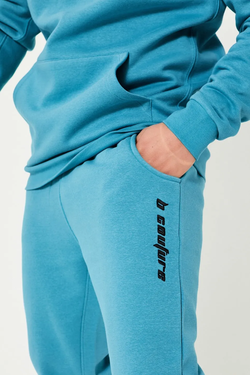 Finchley Road Fleece Tracksuit - Algiers Blue