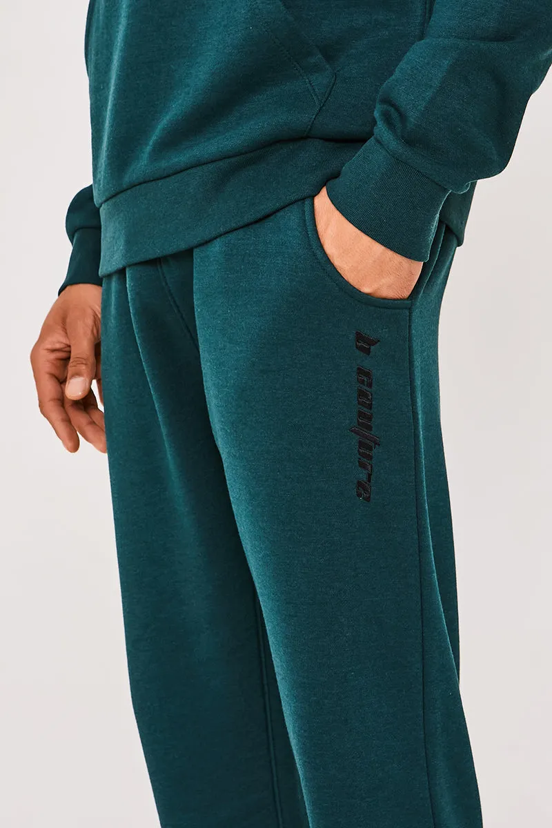 Finchley Road Fleece Tracksuit - Dark Green