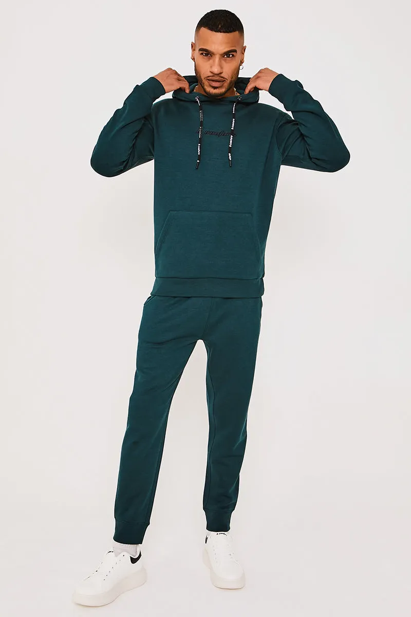 Finchley Road Fleece Tracksuit - Dark Green