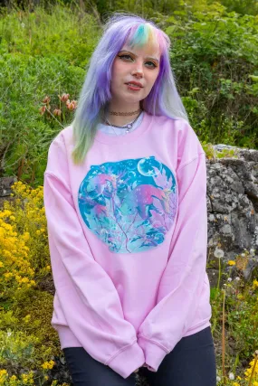 Fish Bowl Pastel Pink Sweater