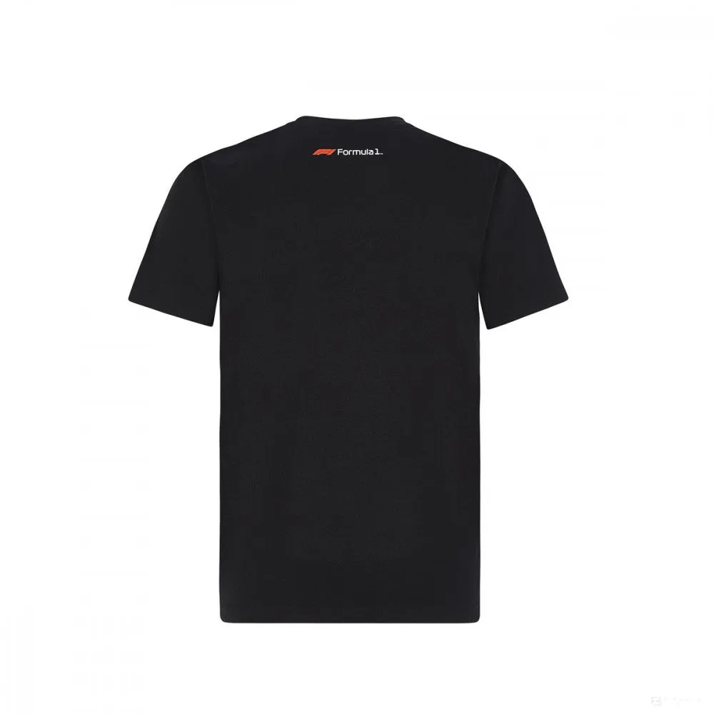 Formula 1 Kids T-shirt, Formula 1 Logo, Black, 2020