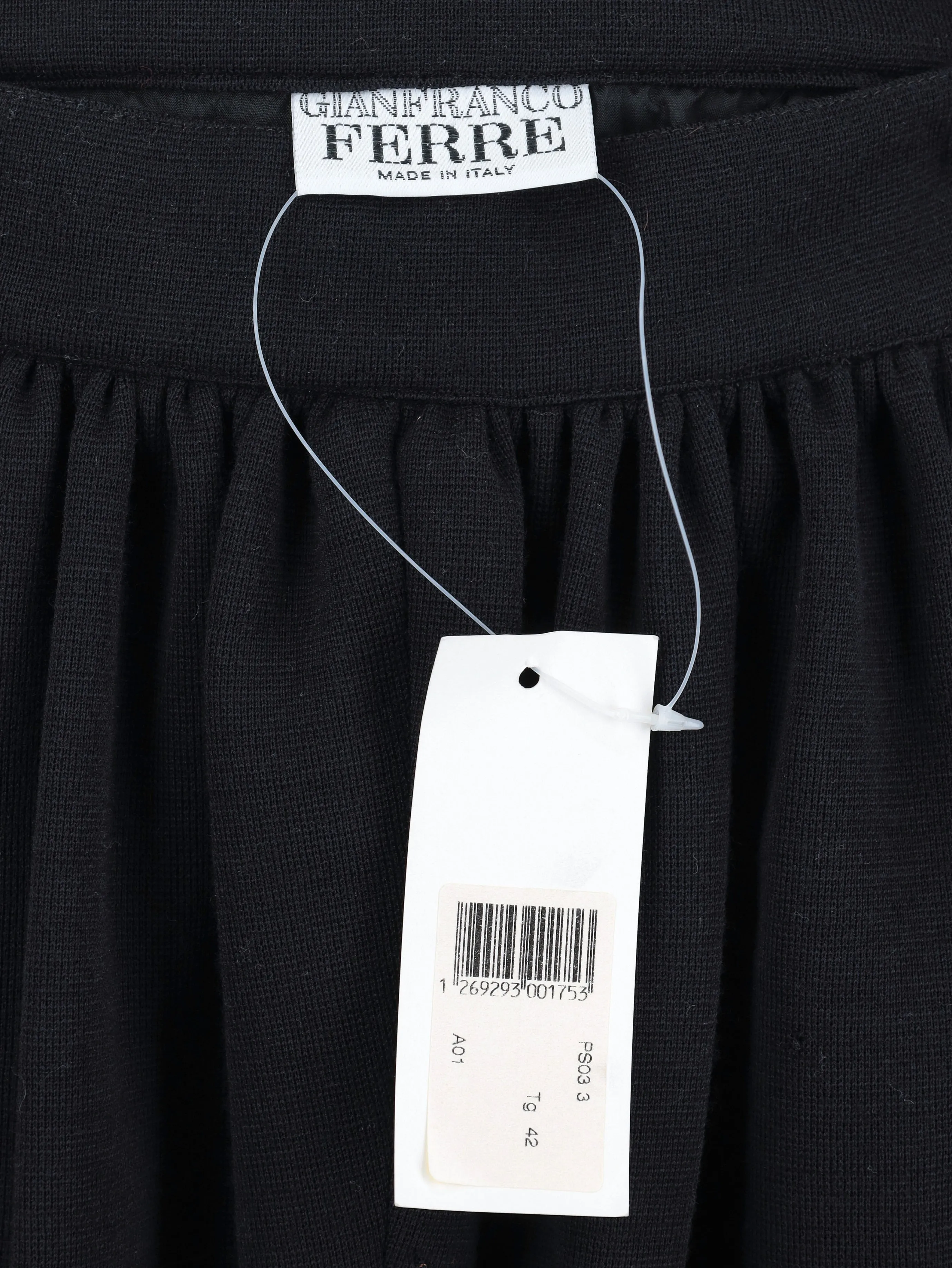 Gianfranco Ferrè Wool Pencil Skirt