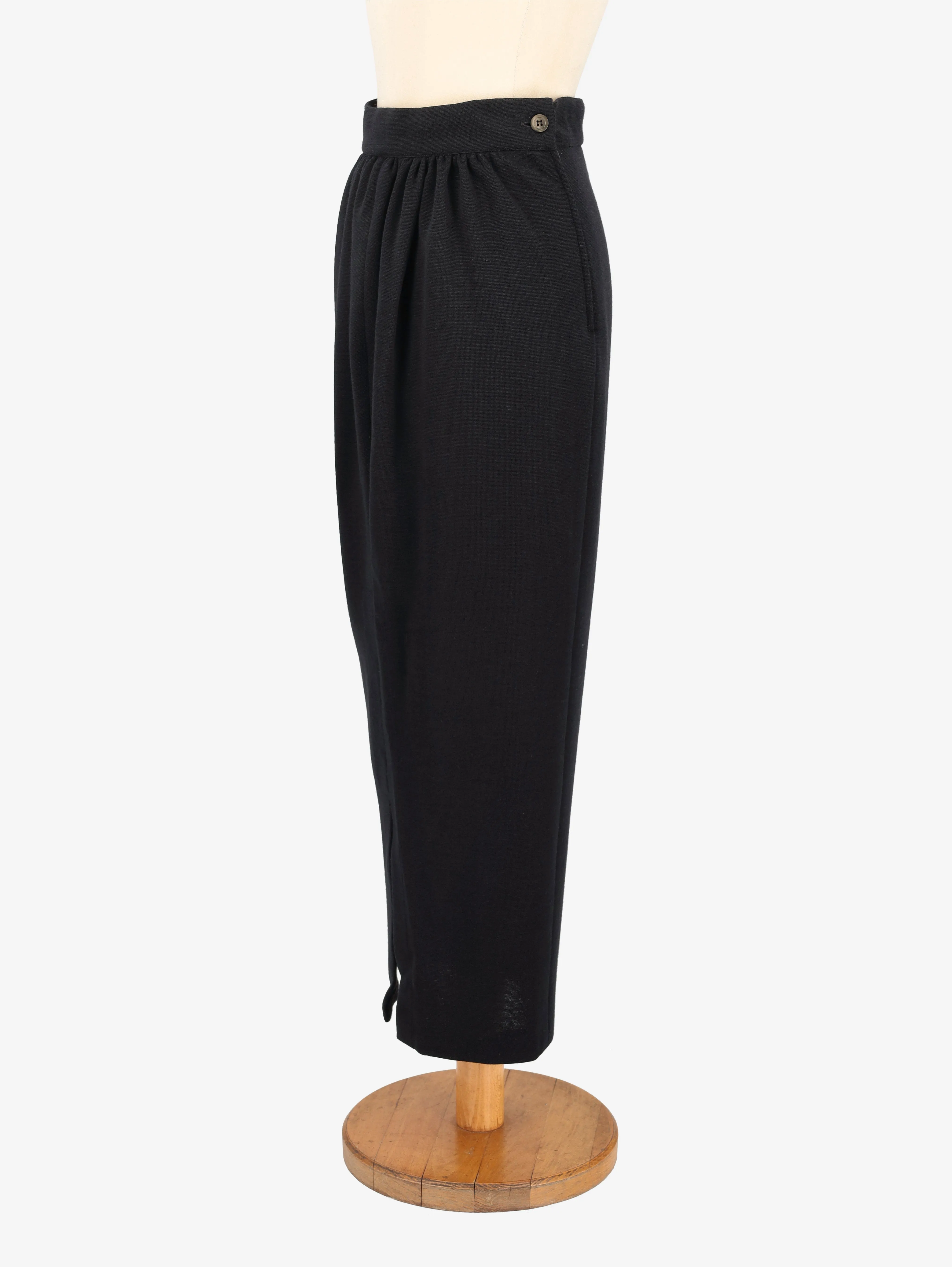 Gianfranco Ferrè Wool Pencil Skirt