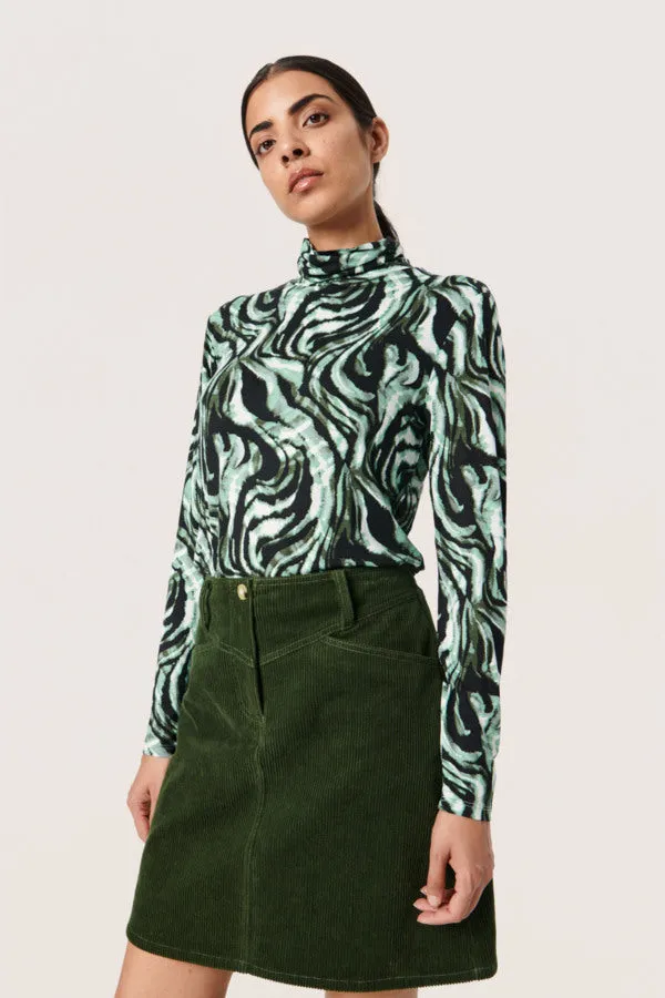 Hanadi Printed Rollneck