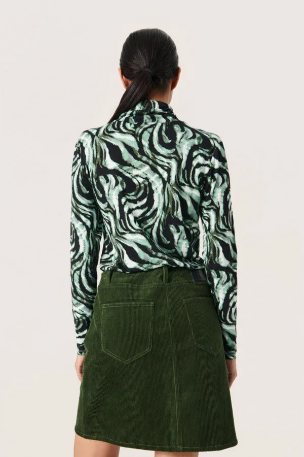 Hanadi Printed Rollneck