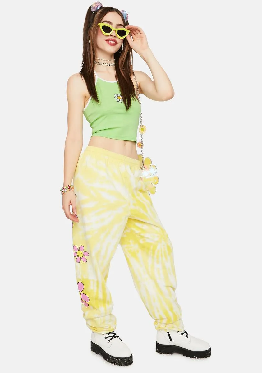 Hazy Daisy Tie Dye Sweatpants