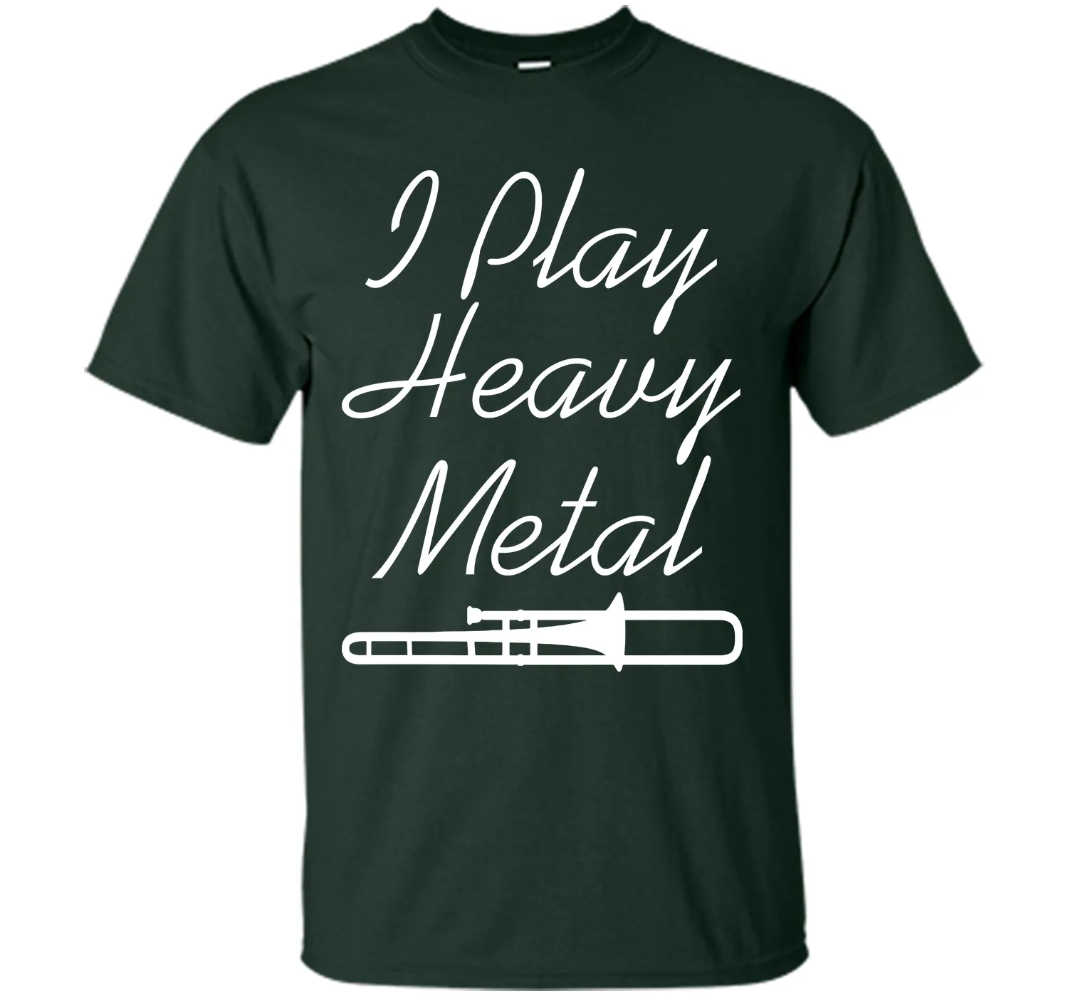 I Play Heavy Metal Funny Trombone T-shirt T-Shirt