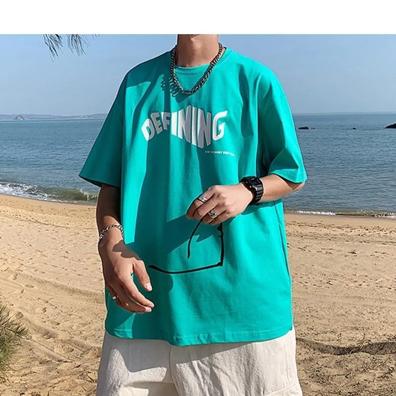 Korean T Shirt Waves