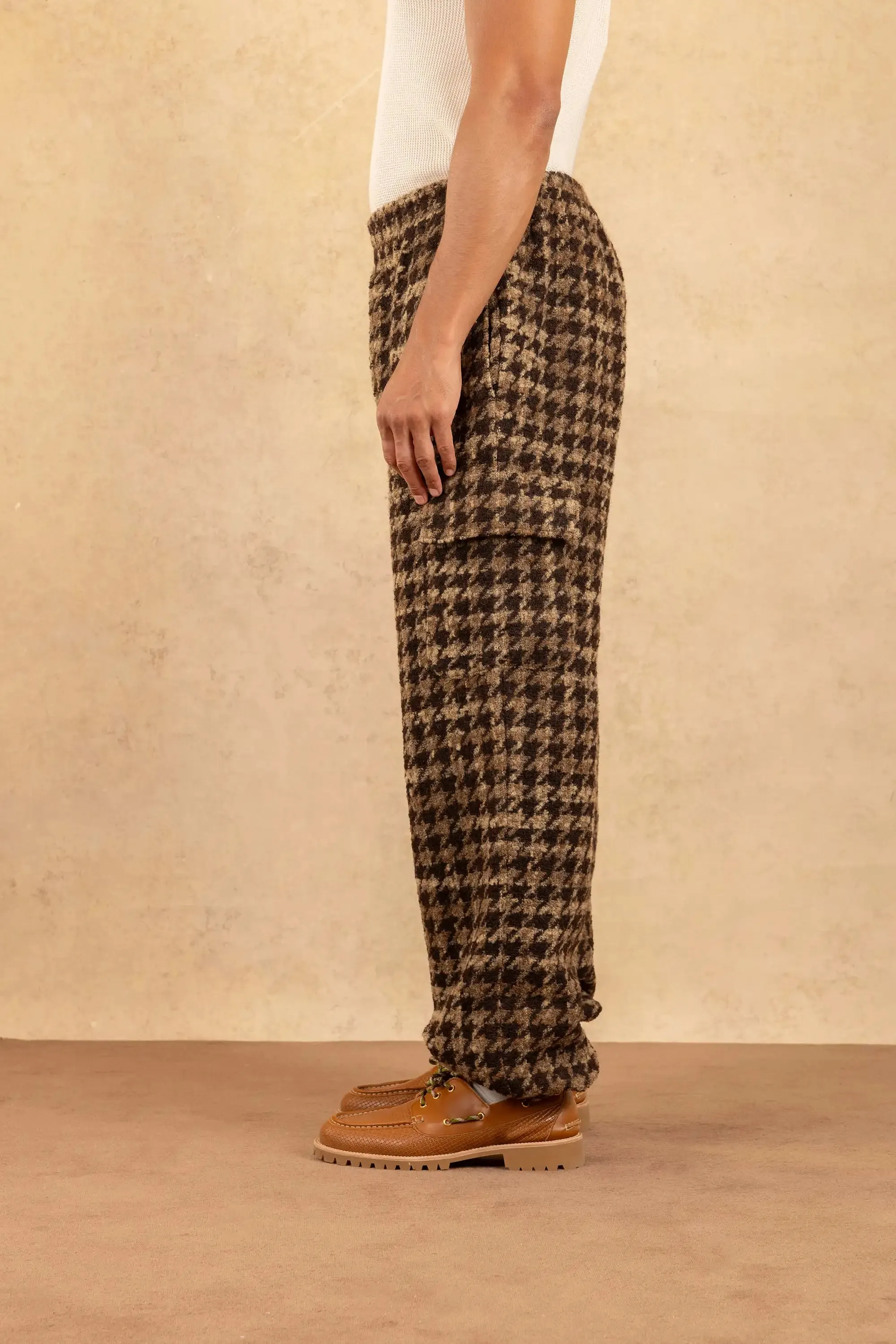 Le Pantalon Cargo Tweed