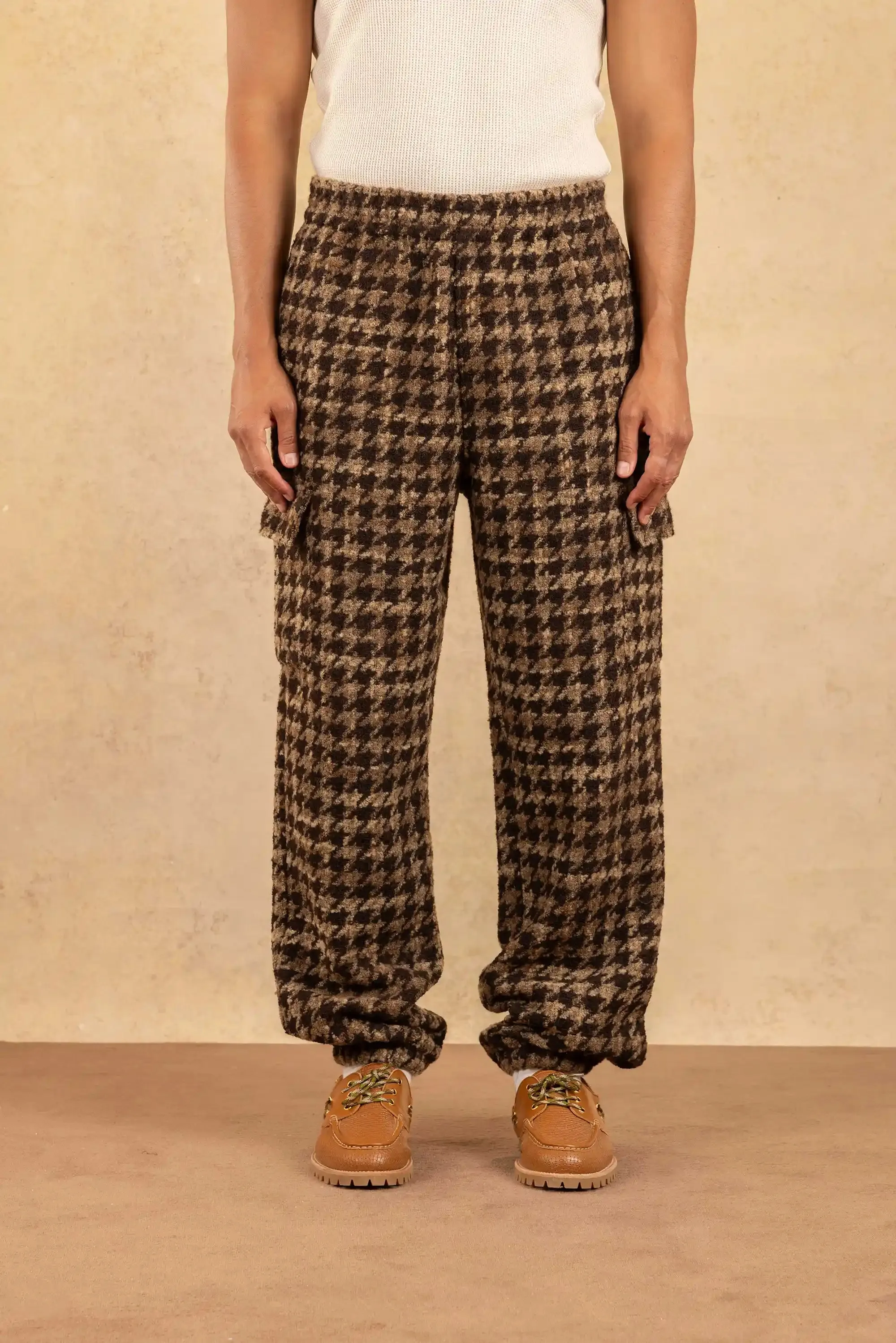Le Pantalon Cargo Tweed