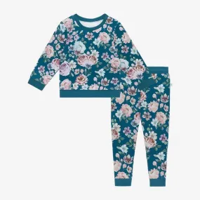 Long Sleeve Sweatshirt & Jogger Set, Keisha (Floral)