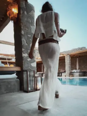 LOOSE PANTS - WHITE