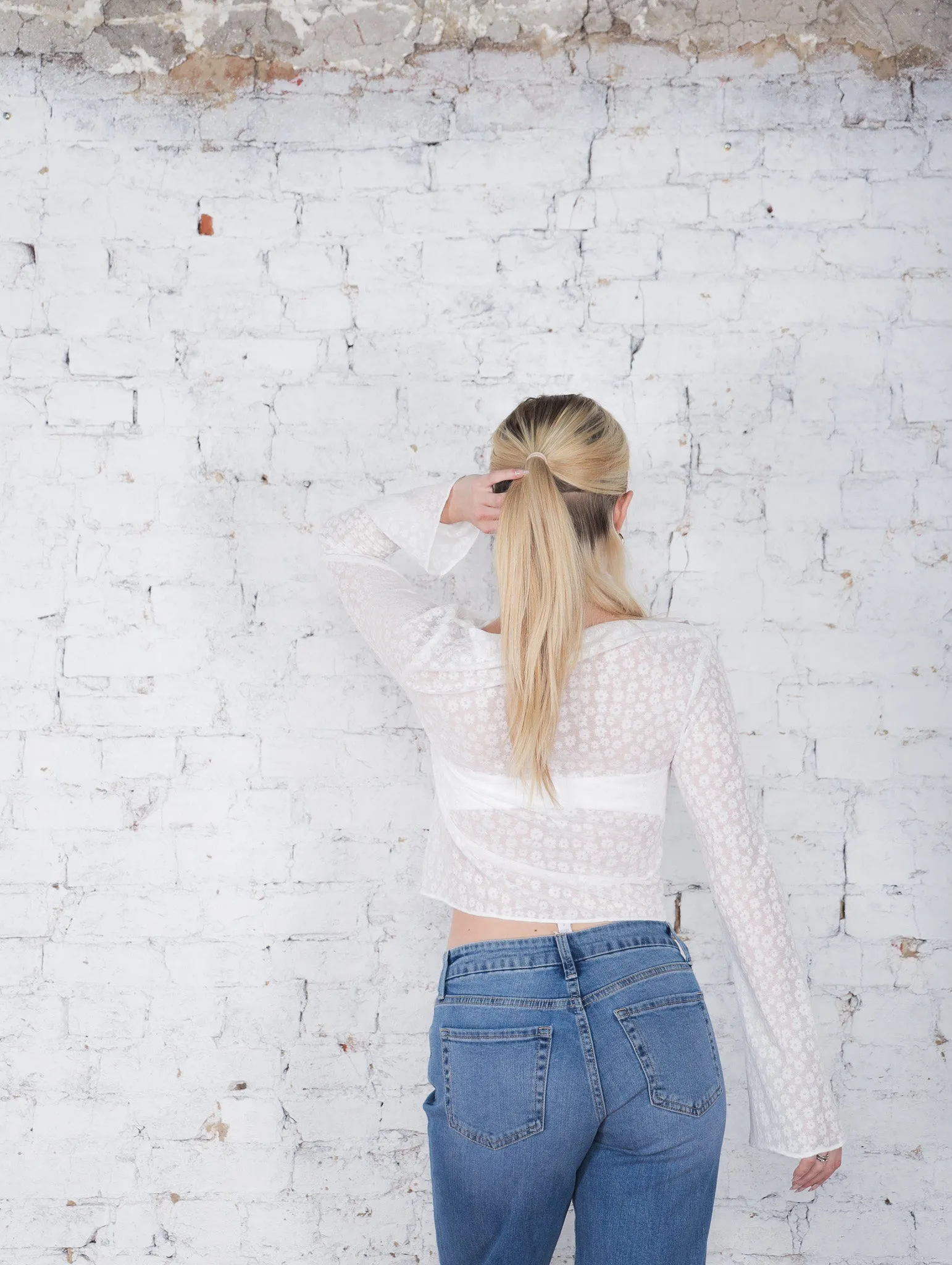 Lucille Flower Long Sleeve