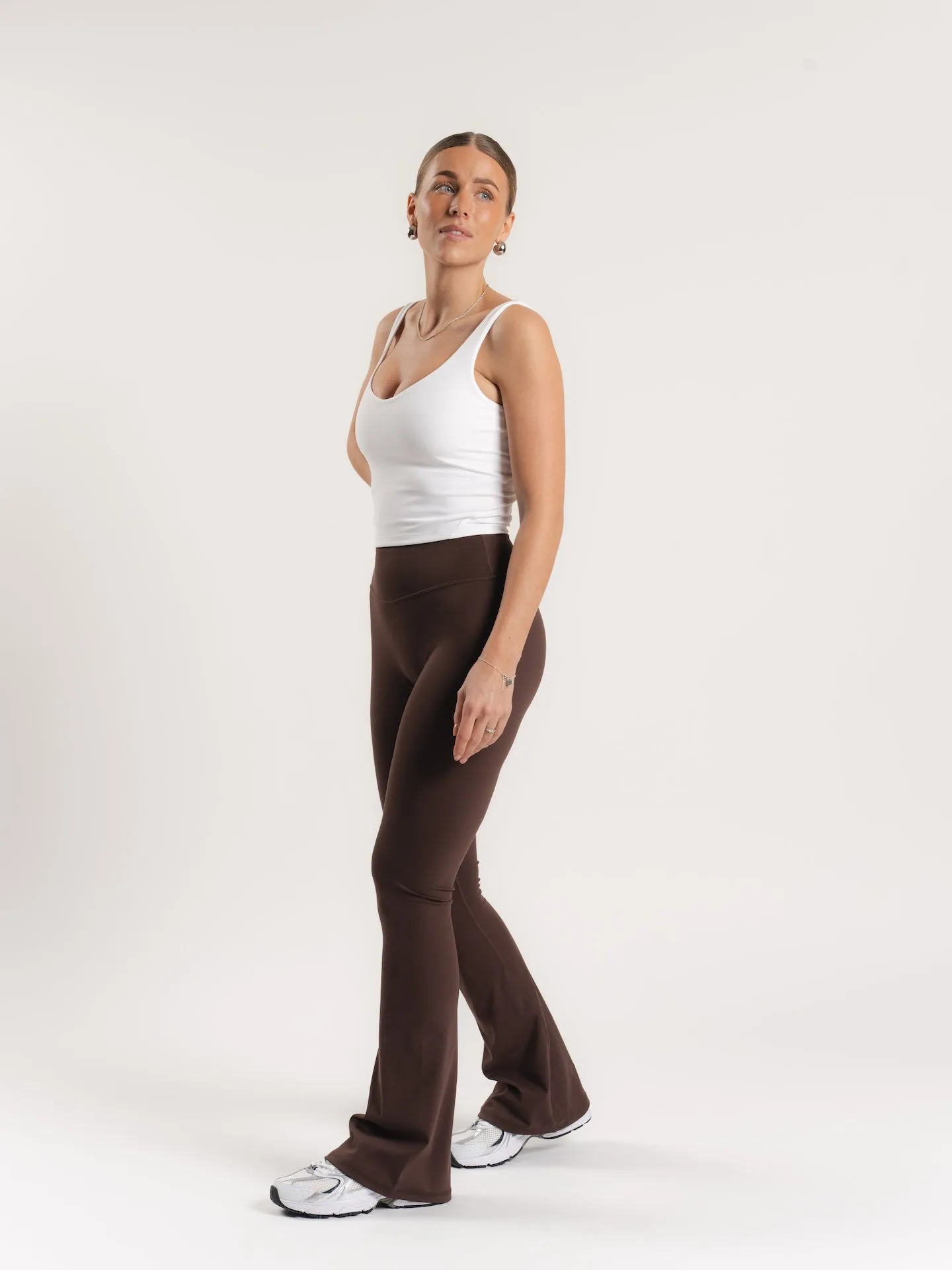 Lux Built-In Tank Top - Blanc