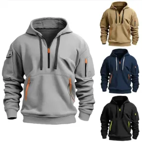men Chill Out Hooded Pullover