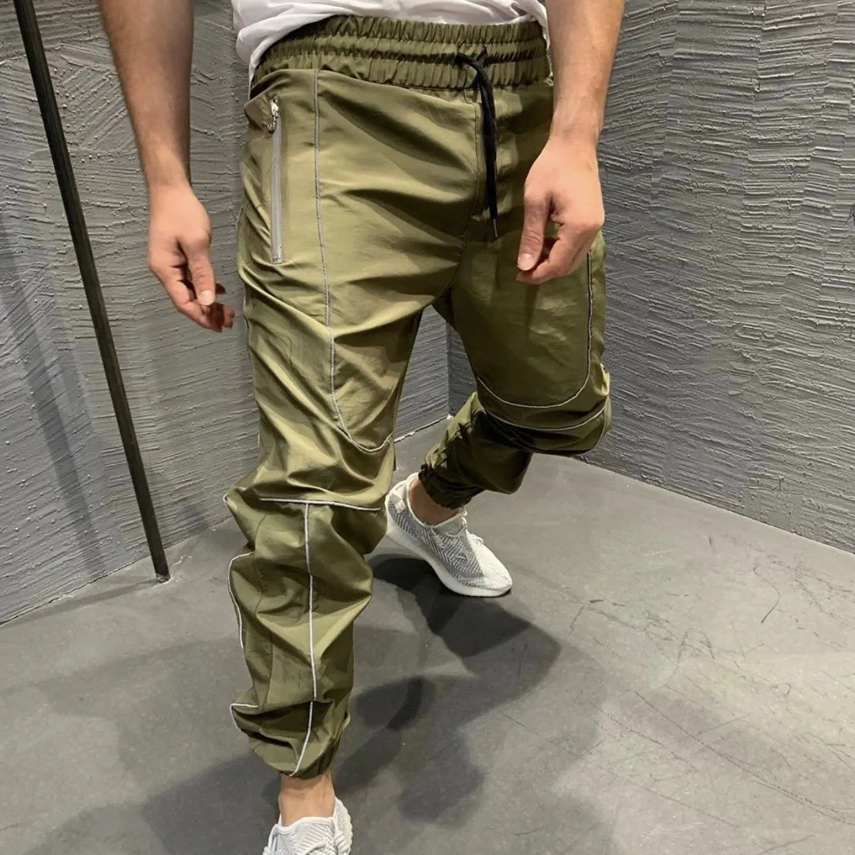 Men's Autumn Casual Sweatpants With Elastic Waist