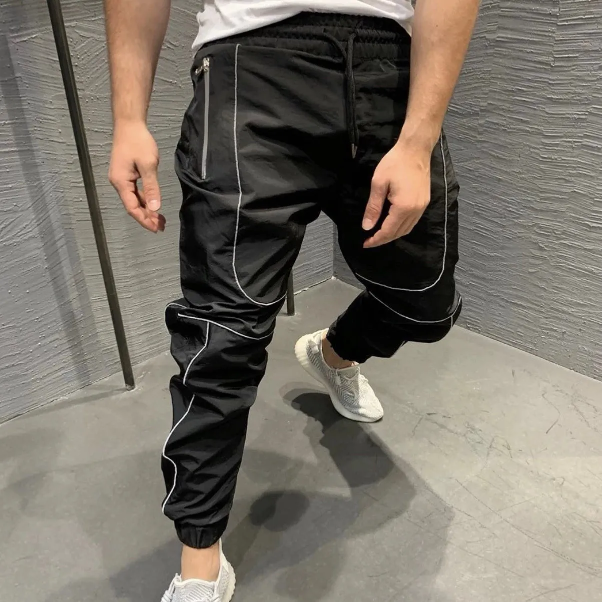 Men's Autumn Casual Sweatpants With Elastic Waist